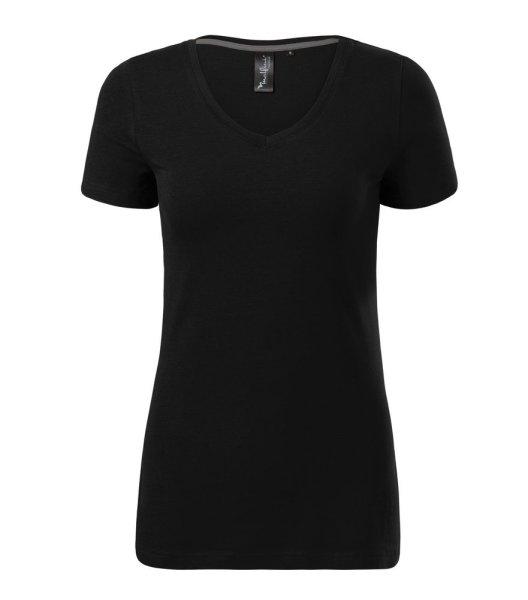 MALFINI Női póló Action V-neck - Fekete | 2XL