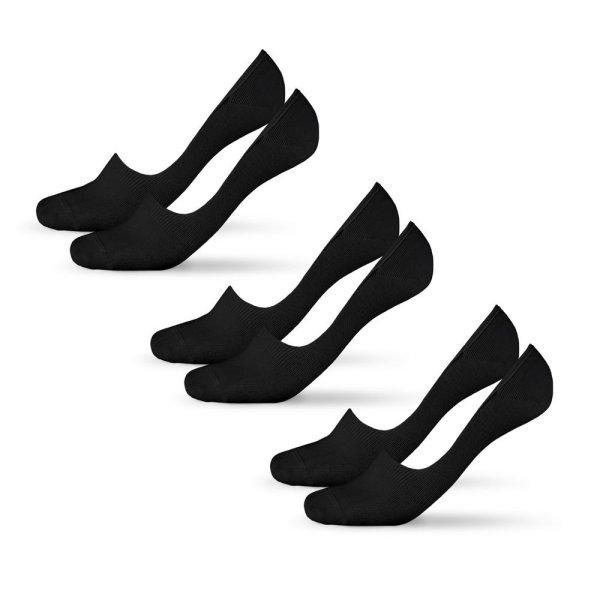 Bontis 3 darabos szett: Zokni INVISO - Fekete | 35-38