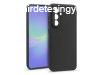 Haffner Soft szilikon tok - Samsung Galaxy A36 5G - fekete