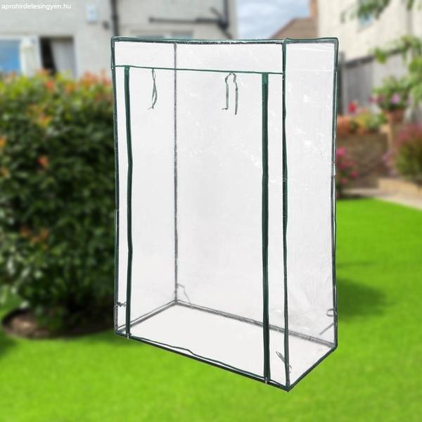 Mini üvegház 100 x 50 x 150 cm TO-90000 készletkisöprés