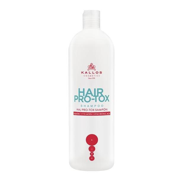Kallos Hair Pro-Tox Shampoo erősítő sampon keratinnal 1000 ml 2005862