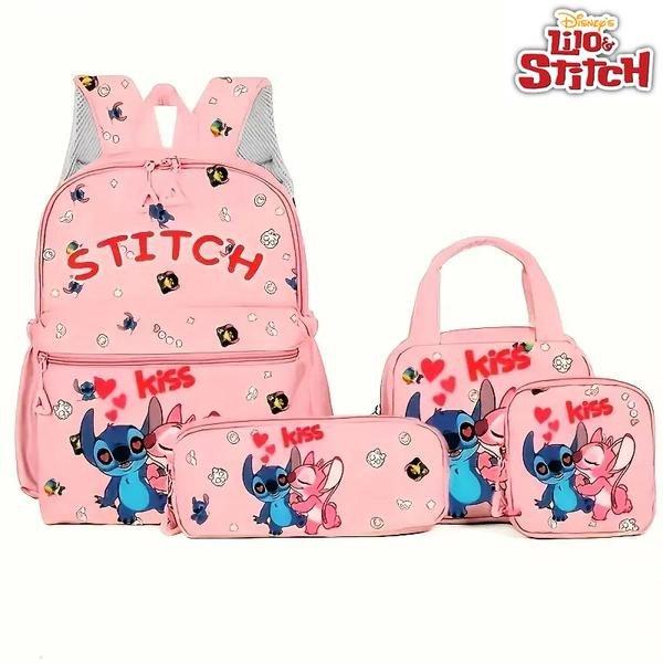 Lilo & Stitch 4 részes iskolatáska szett – PINK MB3567988-P
