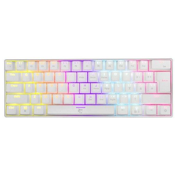 White Shark SHINOBI GK-2022W/R-HU fehér mechanikus(red switch)gamer
billentyűzet