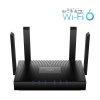 CUDY WR3000 ktsvos AX3000 gigabit WIFI 6 MESH fekete route
