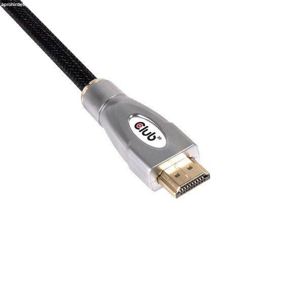 Club 3D Kábel - CAC-2312 (HDMI 2.0, 4K60Hz UHD, HDR, 5m, aranyozott, 18Gbps,
Bidirectional)