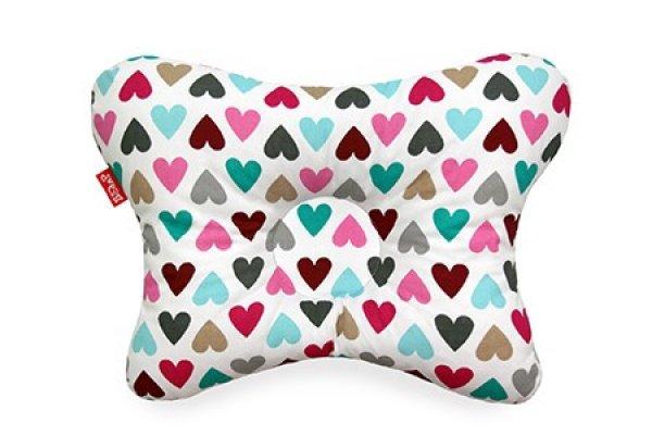 Scamp laposfejűség elleni párna Színes szivecskés / Colorful Hearts