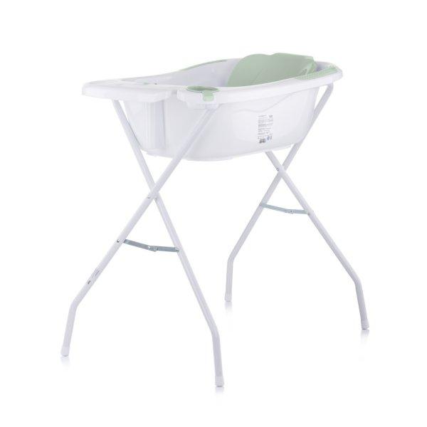 Chipolino Vela kád babatartóval és leeresztő dugóval 87cm + kádállvány -
Mint