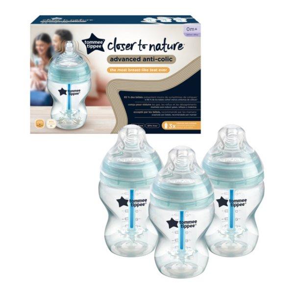 Tommee Tippee Advanced Anti-Colic cumisüveg 3 x 260 ml