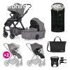 Petite&Mars Kombinlt babakocsi, ICON 2in1, Dove Grey, X