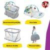 BABY EINSTEIN Kisgy jrkval s zongorval 3in1 Kick &