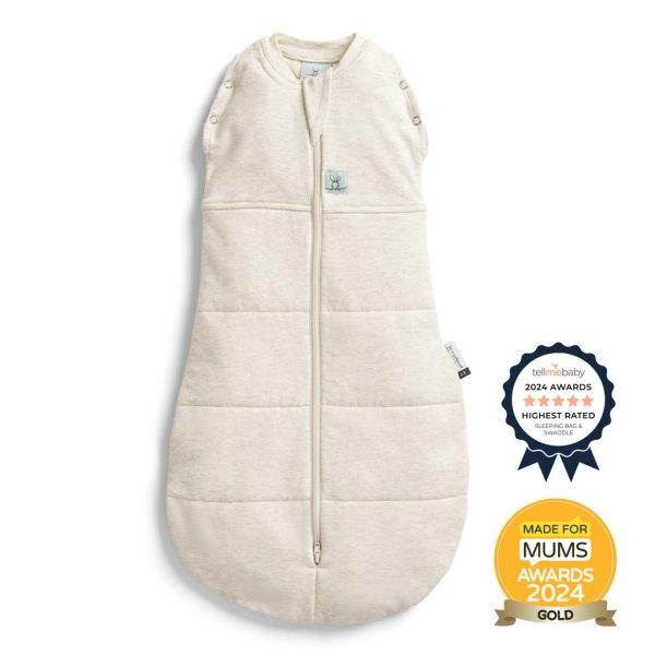 ERGOPOUCH Bebújós és alvózsák 2 az 1-ben Cocoon Oatmeal Marle 0-3 h, 3-6
kg, 2,5 tog