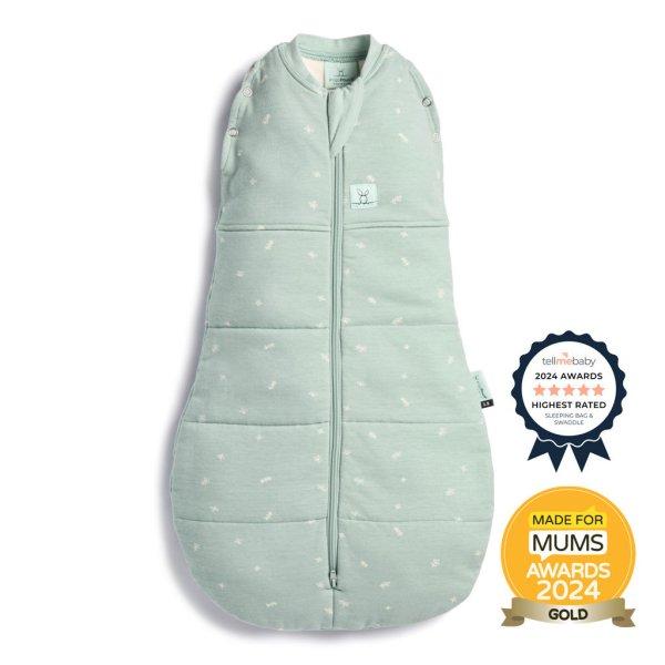 ERGOPOUCH Pólya és hálózsák 2 az 1-ben Cocoon Sage 3-6 hónap, 6-8 kg, 2,5
tog