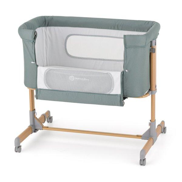 PETITE&MARS Állítható kiságy Grace Compact Foggy Green
