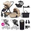 PETITE&MARS KSZLET Babakocsi 4v1 ICON Mocha Beige XXL R