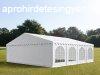 Professzionlis rendezvnystor 8x8 m, ponyva PVC  fehr pad