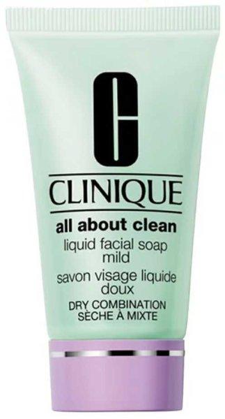 Clinique Folyékony arcszappan All About Clean (Liquid Facial Soap Mild) 30 ml