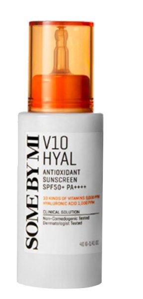Some By Mi Hidratáló fényvédő SPF 50+ V10 Hyal (Antioxidant Sunscreen) 40
ml