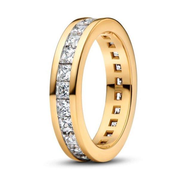 Pandora Csillogó aranyozott gyűrű Örökkévalóság karikája Shine
163797C01 54 mm