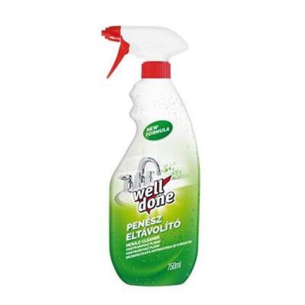 Penészeltávolító, 0,75 l, szórófejes, WELL DONE