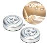 Nyomgombos mini LED lmpa 2db