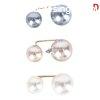 Elegns dupla gyngy bross