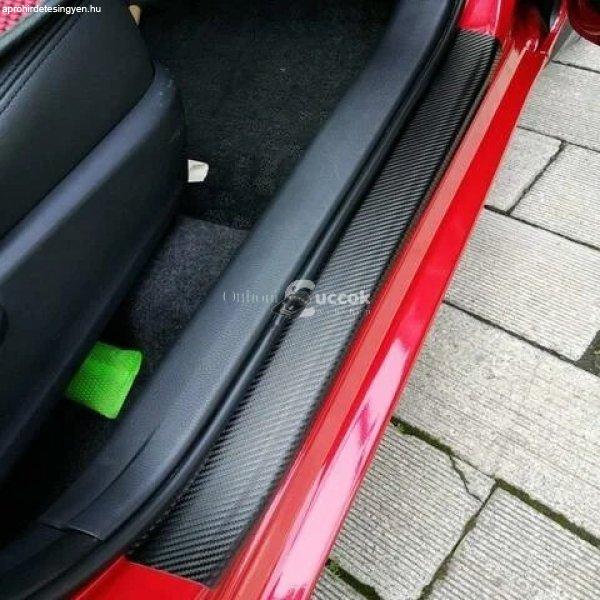 3D Karbon Kopásvédő Fólia Ajtóküszöbhöz (4db)