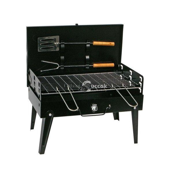 Hordozható Grill, fekete