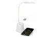 Indukcis LED asztali lmpa telefon tltvel