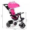 360 fokos forgathat ls tricikli ECOTOYS - gyermek jtk 