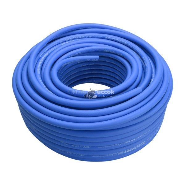 EXTOL PREMIUM légtömlő egyenes, 50m, kompresszorhoz, 1/4, átm.: 6/ 12 mm,
max. 21 Bar, gyorscsatlakozók nélkül