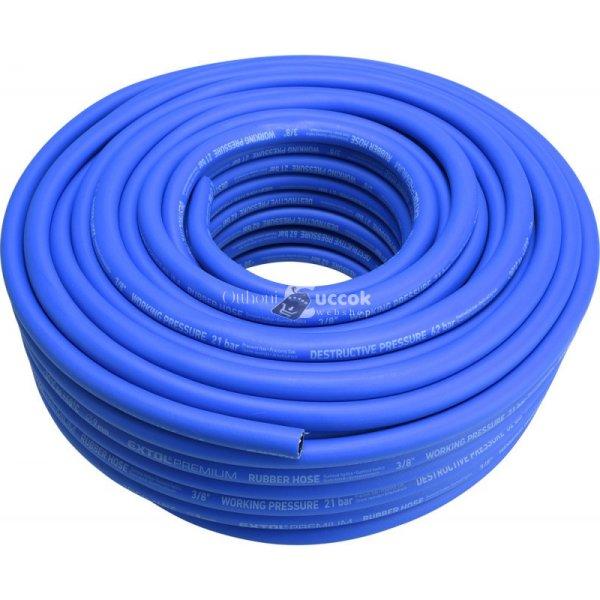 EXTOL PREMIUM légtömlő egyenes, 50m, kompresszorhoz, 3/8, átm.: 9 / 15 mm,
max. 20 Bar, gyorscsatlakozók nélkül