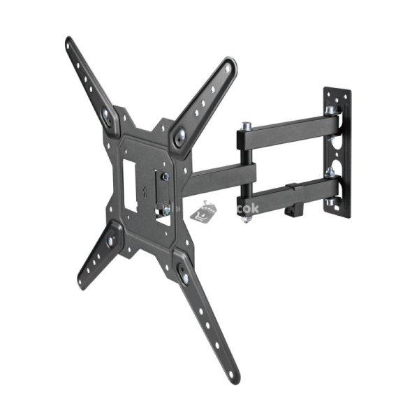 Home LCDH 291 LCD/LED TV fali tartó, 23” - 55” képernyőméretig, max. 30
kg teherbírás, teljesen mozgatható, fali rögzítő elemek 