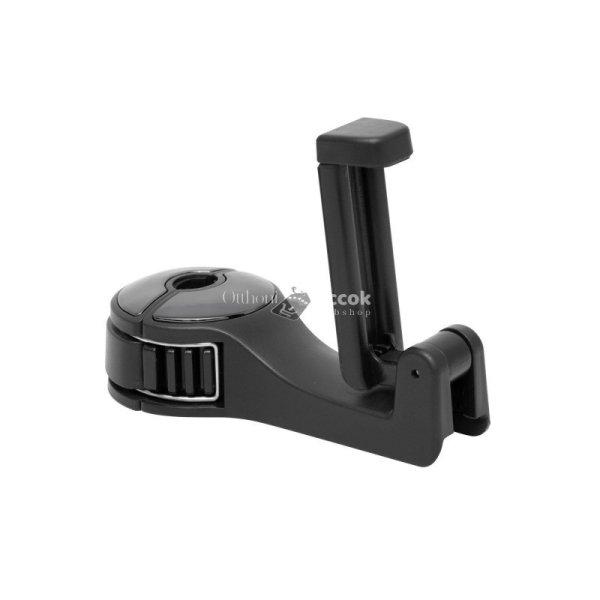 SAL SA 062 autós telefontartó, 2in1, mobiltartó, csomagakasztó, fejtámla
rúd rögzítés, 10 - 16 mm, 4 - 10 kg terhelés