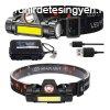 Mini akkus 2 LED-es, mgneses fejlmpa