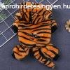 Tigris mints meleg s aranyos kapucnis pulver