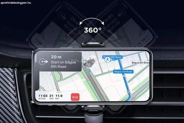 Prémium Automatizált Telefontartó Autóba - Univerzális, Állítható
Rögzítéssel és 360 Fokos Forgathatósággal
