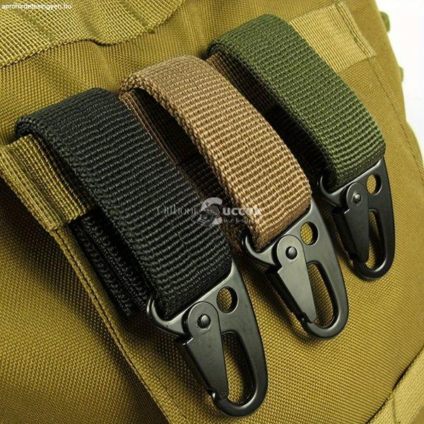 Tartós Molle Clip csat szabadtéri felszerelések rögzítéséhez és
szervezéséhez