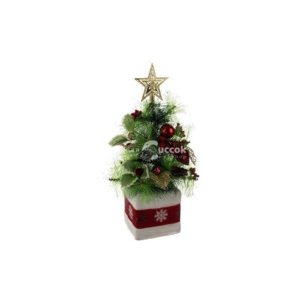 Mini Karácsonyfa - 45cm Ruhhy 22591, Műfenyő, Karácsonyi Dekoráció,
Asztaldísz, Kis Méretű Fenyőfa