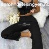 Lace Trim Lounge szett, ni nappali s hlruha
