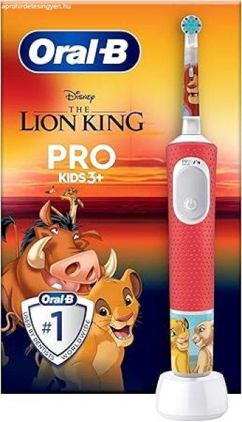 Oral-B Pro Kids Lion King elektromos fogkefe gyerekeknek (3 éves kortól) –
extra puha sörtékkel, érzékeny üzemmóddal, 1 pótfejjel és 4 matricával