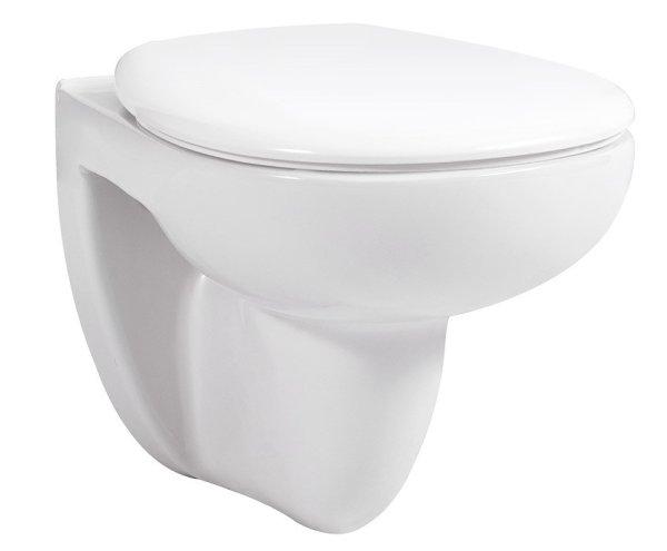MOFÉM HELLO perem nélküli fali WC Soft Close ülőkével