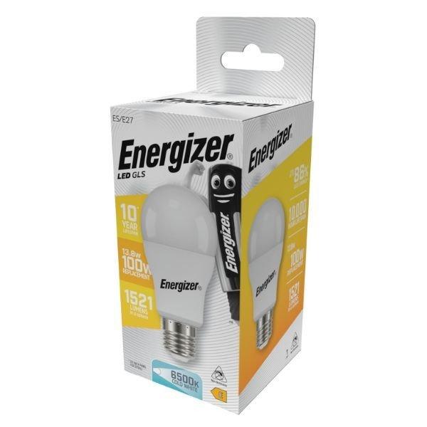 ENERGIZER LED GLOBE E27 13,8W 1521lumen (100W) hideg fehér CW 6500K