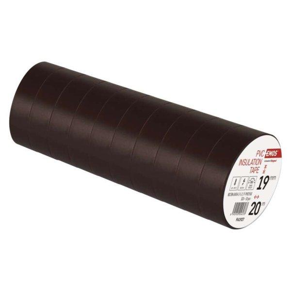 EMOS F61927, Szigetelőszalag 19/20 BARNA 10db