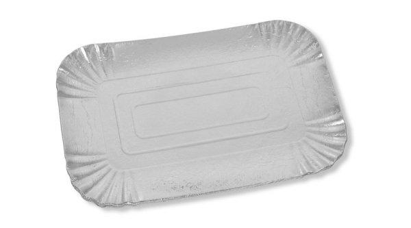 Ezüst színű tortaalátét karton 5 db 25*35 cm