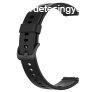 Ptszj (egyedi mret, szilikon) FEKETE Huawei TalkBand B6, 