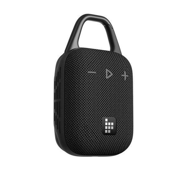 TRONSMART MIRTUNE H1 bluetooth hordozható hangszóró (v5.3, 2000mAh belső
akku, 50W, IPX7 vízálló, karabíner) FEKETE