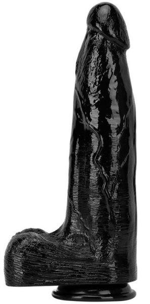 Thorel – prémium fekete dildó 25 x 8 cm