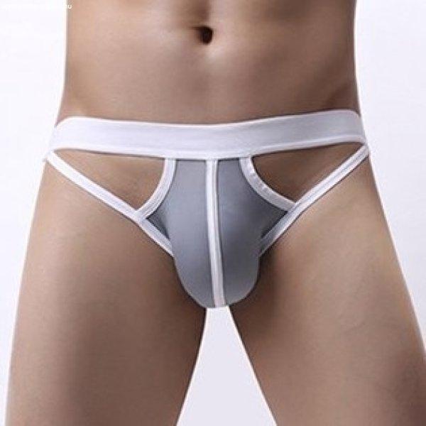 Jockstrap Mini – stílusos férfi alsónemű szürkében