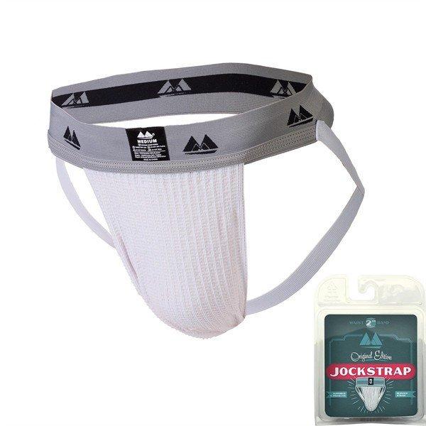 Jockstrap Original – prémium fehér öv 2 sávval