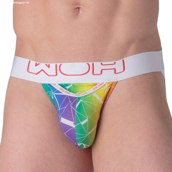 Rainbow - szexi élvezet a férfiaknak, stílusos jockstrap